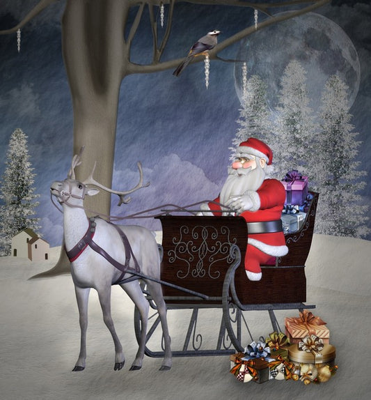 Here comes Santa