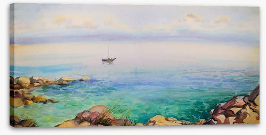 The rocky bay