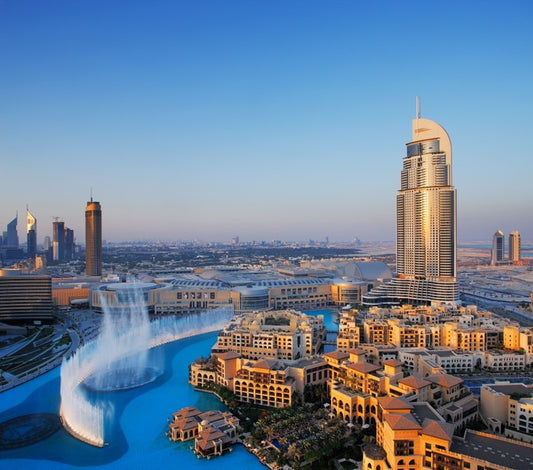 Dubai dancing fountain