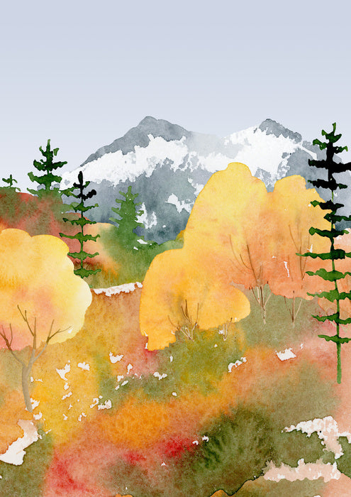 Mountain fall III