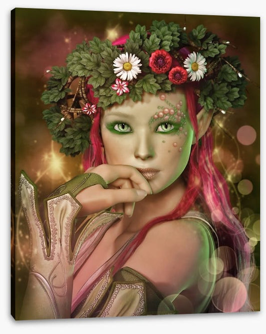 Enchanting elven maid
