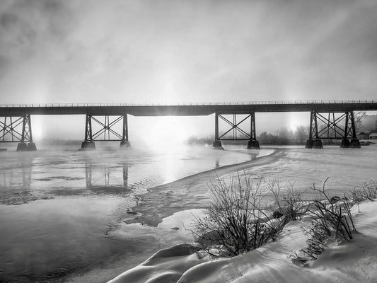 Through the bridge