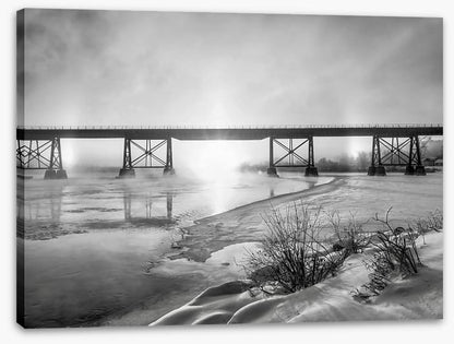 Through the bridge
