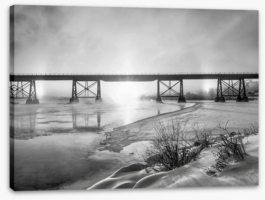 Through the bridge