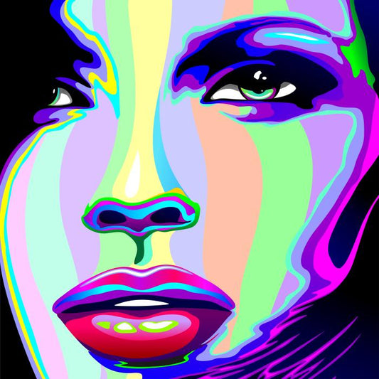 Rainbow girl