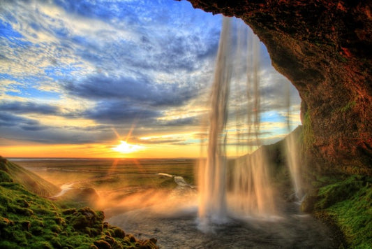 Seljalandsfoss waterfall, Iceland