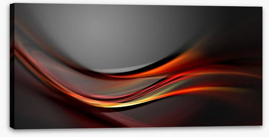 Swirling red
