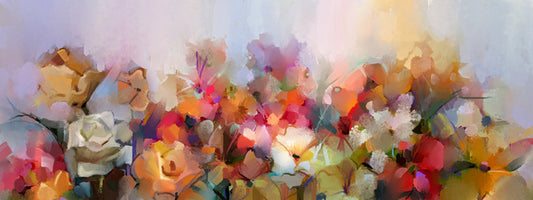 Garden glow panoramic