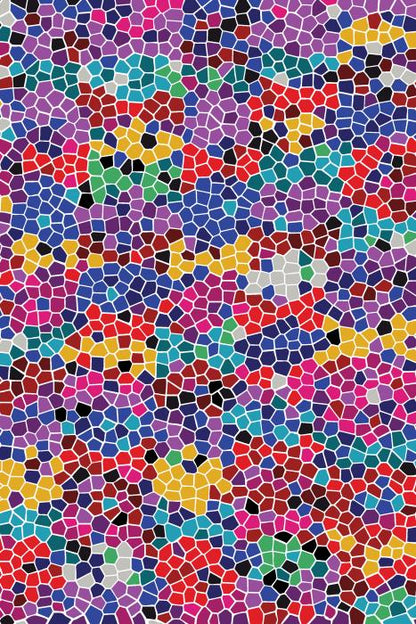 Happy mood mosaic
