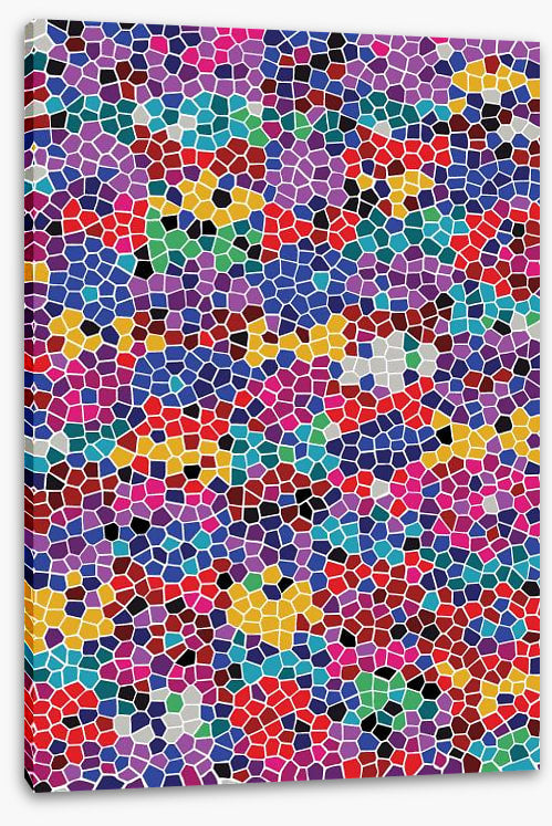 Happy mood mosaic