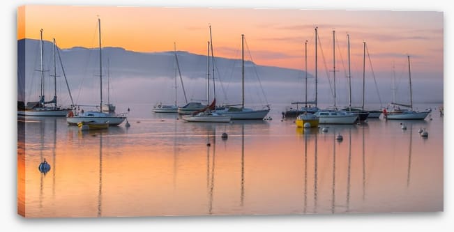 Sailboat sunrise