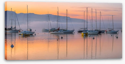 Sailboat sunrise