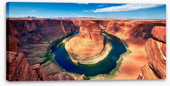 Canyon curve