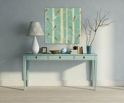 Birch and birds