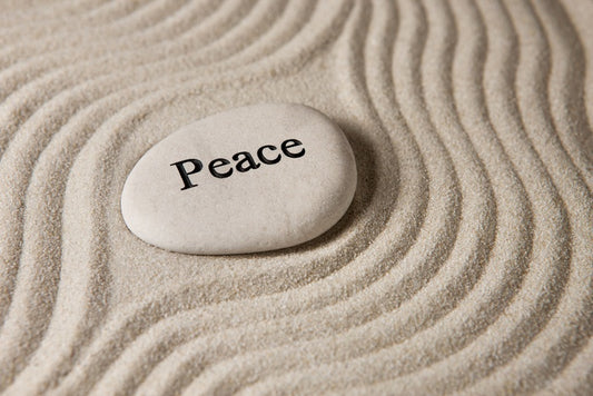 With peace