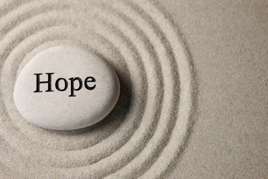 With hope