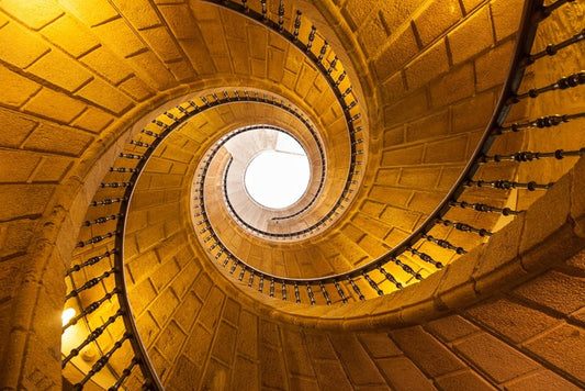 Spiral in stone