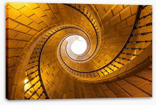 Spiral in stone