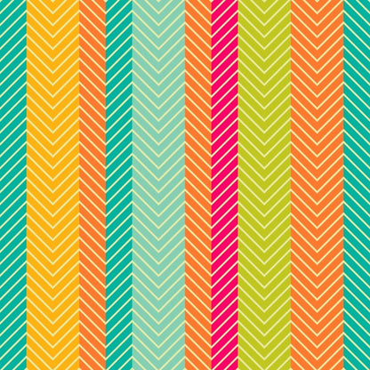 Retro zigzags