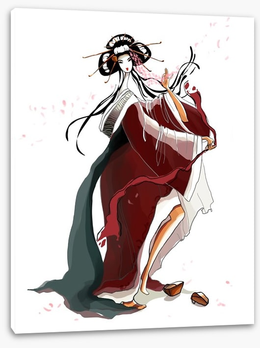 The barefoot maiko
