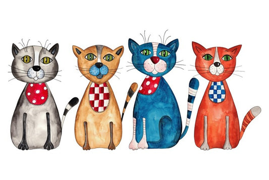 Four cats