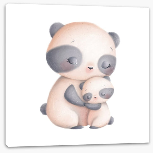 Panda hugs