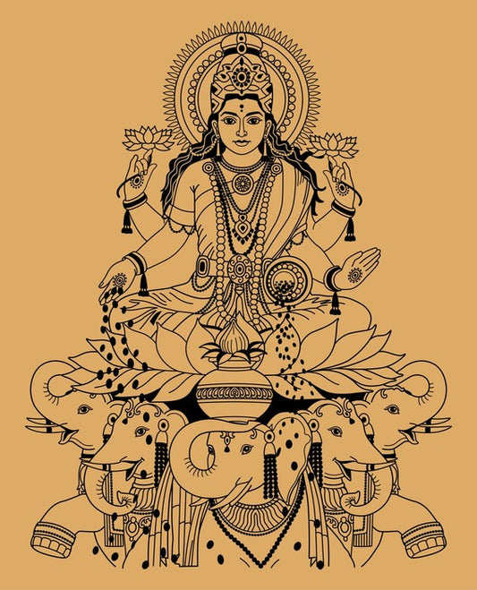 Blessings from Lakshmi