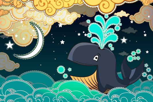 Moonlight whale