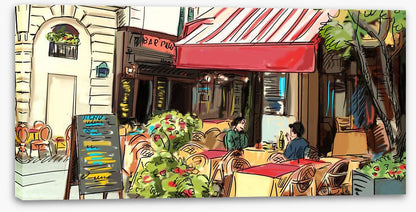 Lunch at the cafe