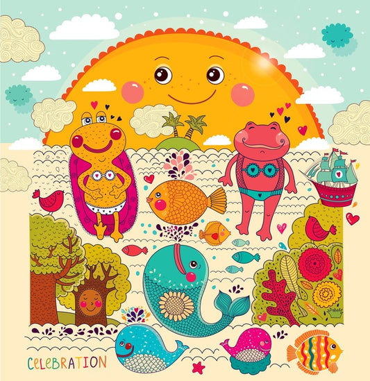 Seaside celebration