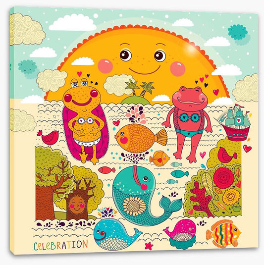 Seaside celebration