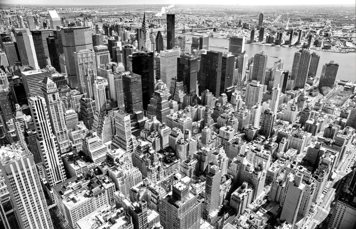 Manhattan rooftops, New York