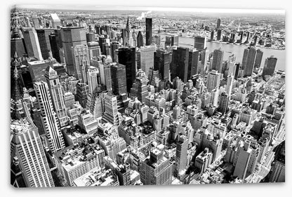 Manhattan rooftops, New York