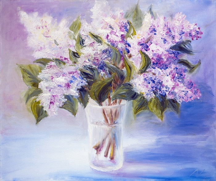 Lilacs in a vase