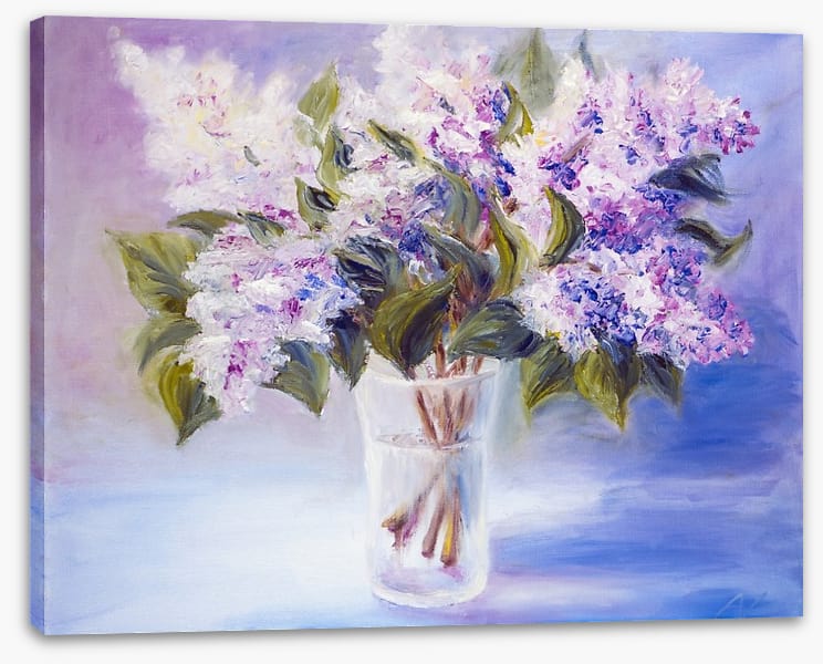 Lilacs in a vase