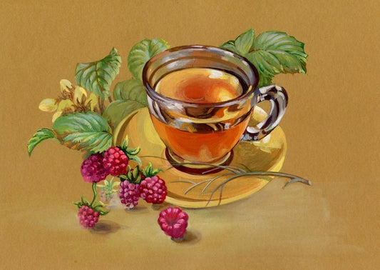 Raspberry tea