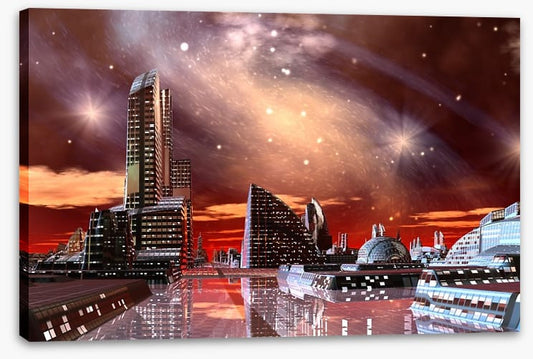 Starry sky plaza