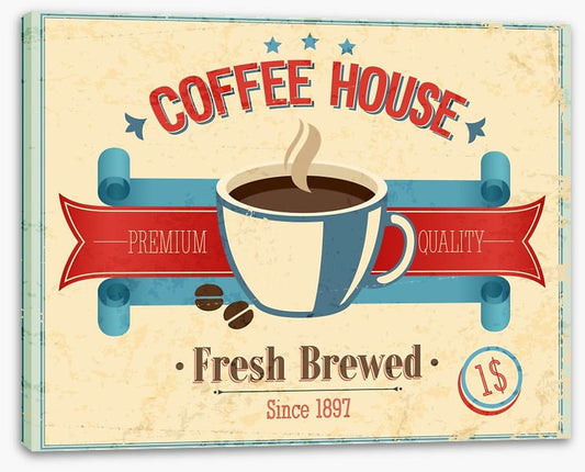 Vintage coffee house