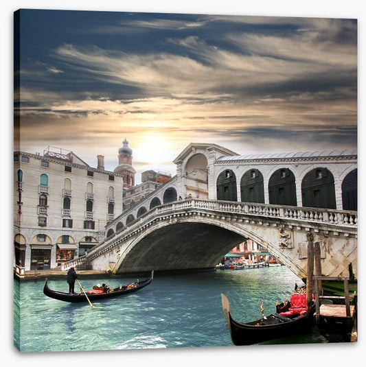 The Rialto bridge