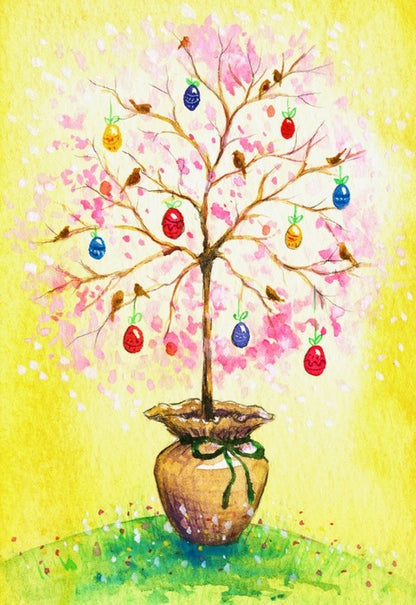The easter egg tree