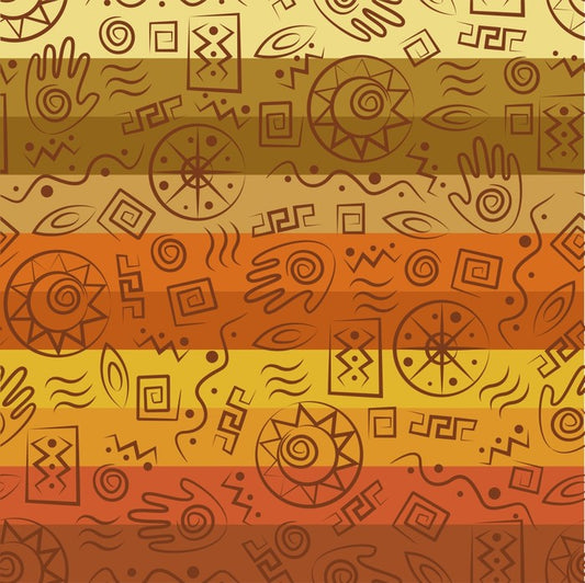 Symbols in the sand