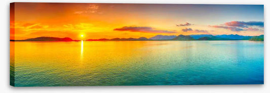 Sunset panorama
