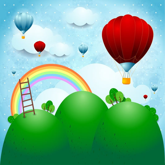 Up into the sky