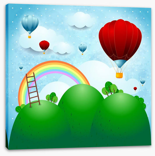Up into the sky