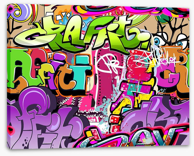 Graffiti wall