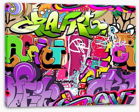 Graffiti wall