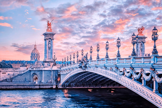 Pont Alexandre in pastel