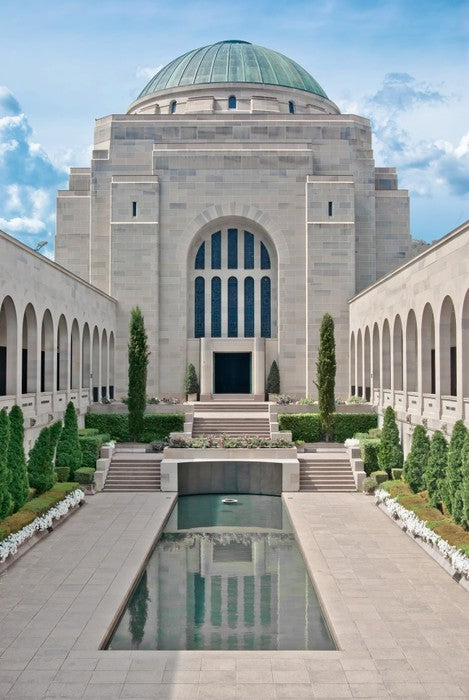 Peace at the war memorial