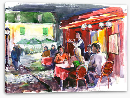 Cafe in the piazza