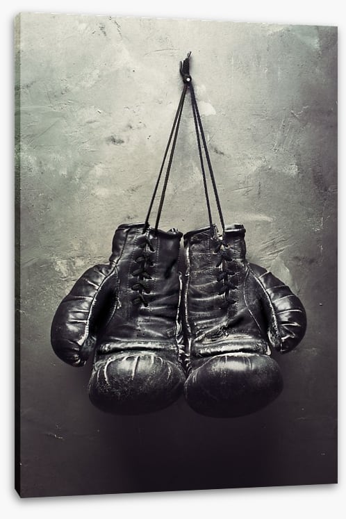 Hanging up the gloves